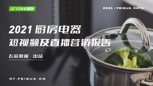 2021年抖音廚房電器短視頻直播數據報告 銷售額增長303